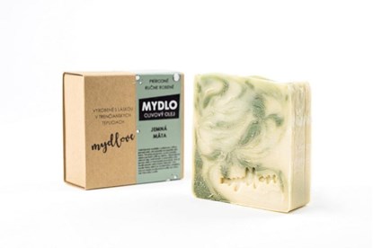 Obrázok pre výrobcu Mydlove - olivové mydlo jemná mäta 
