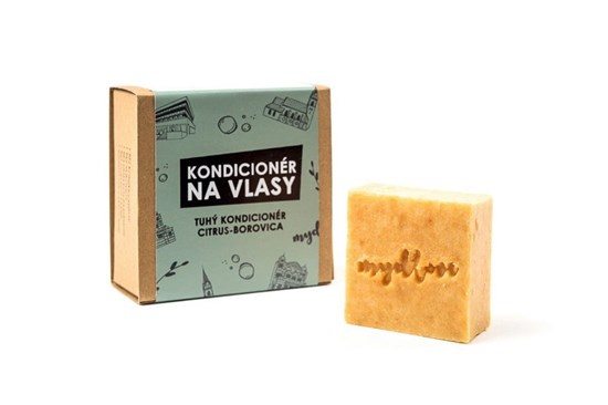 Tuhý kondicionér Mydlove - citrus a borovica - 50g