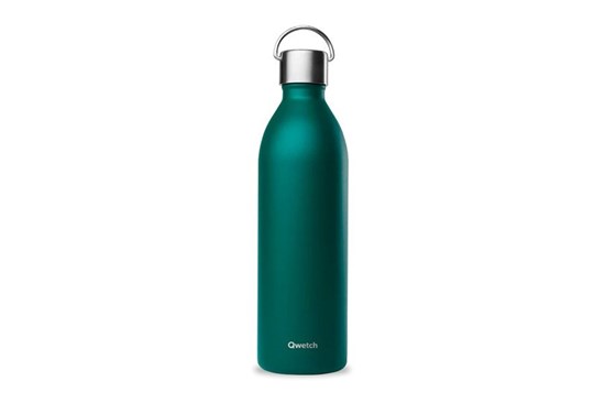 Termo fľaša Qwetch "Active" - 1000ml - smaragdová zelená